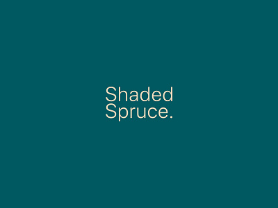 Shaded Spruce 2 brand identity branding design home furnishing logo logo design typography vector