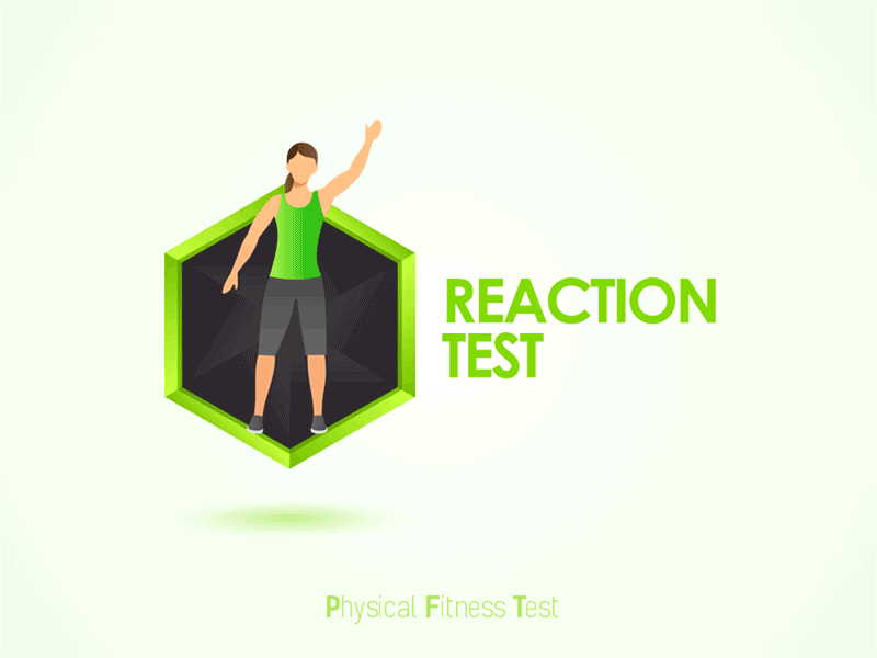 Physical Fitness Test Icon animation icon illustration ui