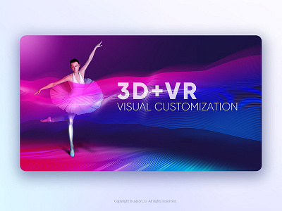 3D+VR Visual clothing customization branding design web