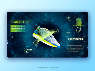 Chansing Light2 design shoes sport technology ui