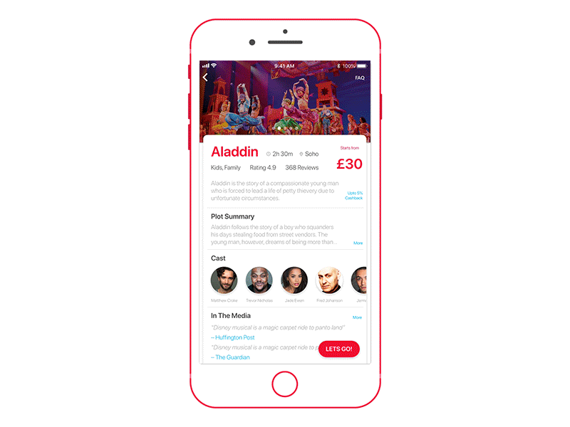 Ticket Booking Experience in Mobile adobe adobe xd creativecloud design gif madewithadobexd ui userinterface xddailychallenge