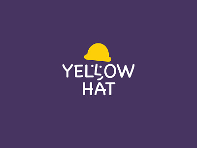 Yellow Hat art branding design identity logo logodesign vector
