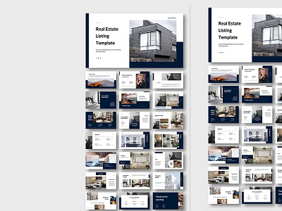 Real estate listing template