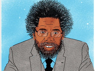 Dr. Cornel West Illustration