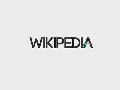 Wikipedia Logo Redesign illustrator logo logo design photoshop redesign ui design wiki wikipedia wikipmedia