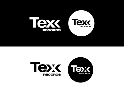 Texx Records (Unused) illustrator logo minimal music texx records