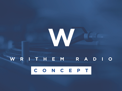 Writhem Radio (Concept) apple blur electronic ios minimal music player programming radio rdio writhem