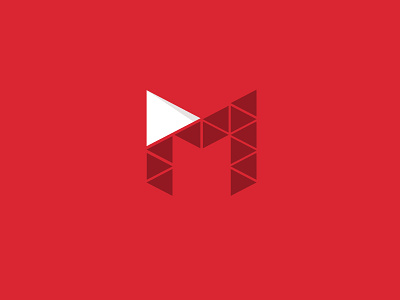 M for ... brand google logo m magazine media play video youtube
