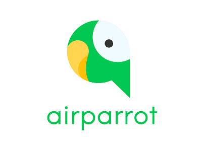 AirParrot (Concept) a air airparrot bird chromecast letter logo monogram parrot