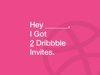 Dribbble Invite