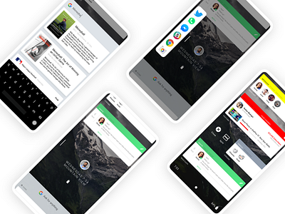 Fuschia Armadillo UI Concept android app armadillo design fuschia google lock screen magenta material os productivity sketch