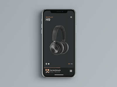 B&O Beoplay Concept Connect App app bang beoplay bose concept connect minimal mockup music olufsen sketch wireless