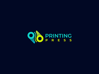 Printing Press logo branding des design graphic design logo
