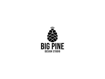 Big Pine Design Studio logo branding design graphic design illustration logo typography vector