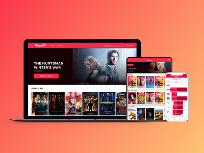 Streaming app for TV and Movies streaming