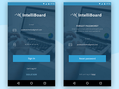 Sign In Screen android app interface login mobile sign in ui