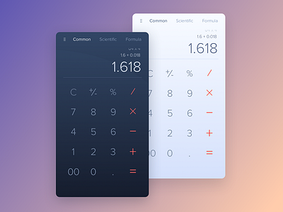 #DailyUI #004 Calculator 004 app calculator calculator ui clean ui counter dailyui dark design interface light minimalism mobile mobile design simple ui ux