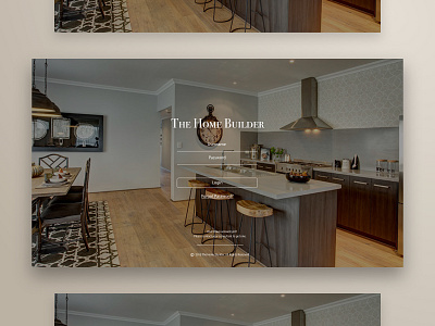 Home Builder - Login home builder interior design selection studio ux uxui web app webdesign