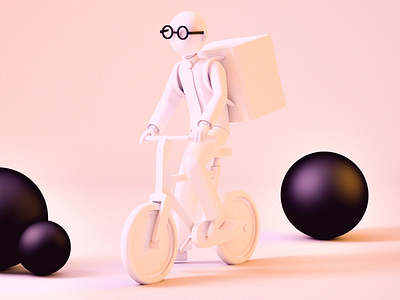 Delivery service c4d