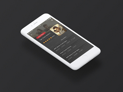 New Movie Screen Design Showcase app design movie screen ui webpage