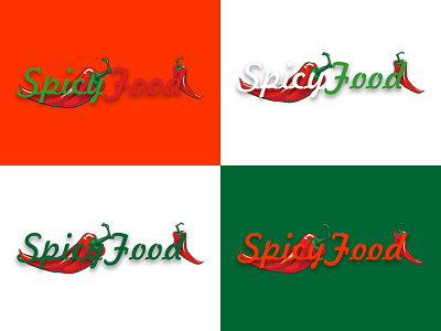 Logo Design design food logo spicyfood