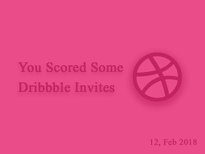 Invite draft dribbble freebie giveaway invitation invite invites web