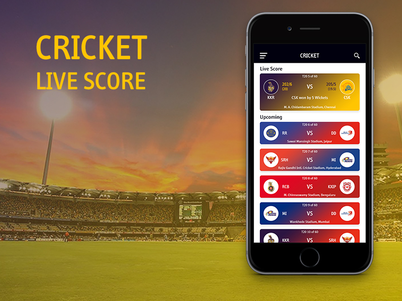 Fantasy cricket live discount score