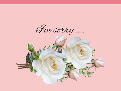 I’m Sorry downloadable, printable card