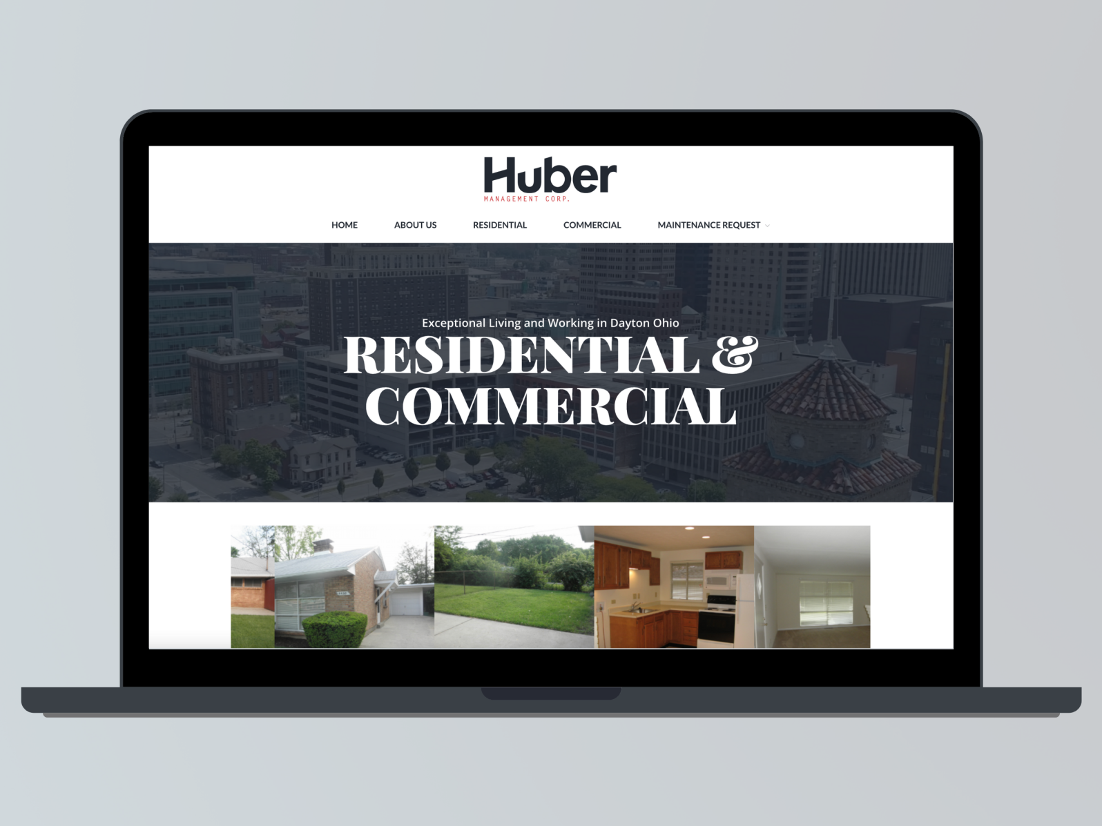 Huber Management Corp. (Property Management) Full site by Hannah