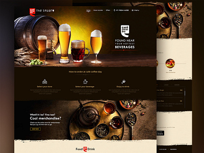 Food Website Design by Bala UX on Dribbble