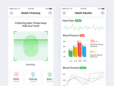 Health Checking Mobile App