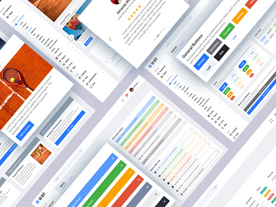 Dashboard UI kit design