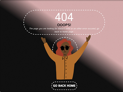 DailyUI 404 Page