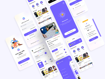 E-Learning App Designs