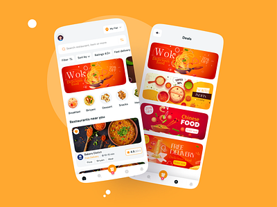 Food Delivery IOS App android appdesign best better branding deliveryapp design food fooddeliveryapp hotel ios iosapp projects swiggy uiux zomato