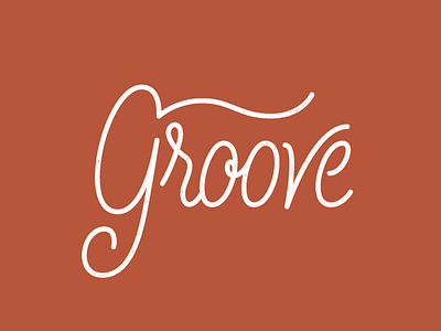 Groove typography