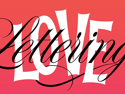 I Love Lettering! design lettering script type vector workshop