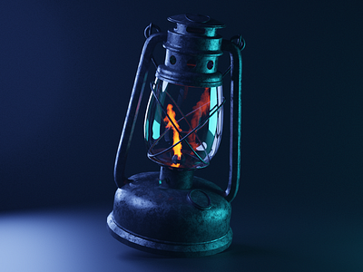 Cerosine Lamp 3d blender modeling