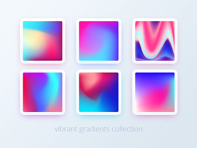 Vibrant gradients collection