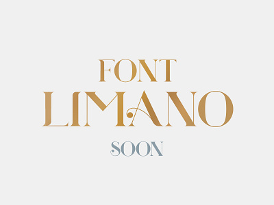 Limano Font elegant font serif typeface