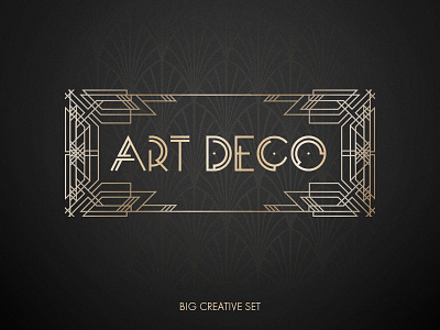 Creative Art Deco Element