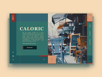 Daily UI. Vol 2. daily ui landing page retro uiux vintage web design website