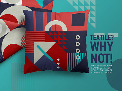 Modern Geometry Textile