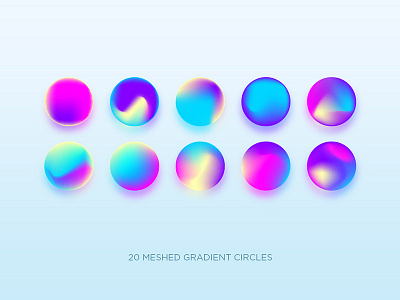 Gradients circles