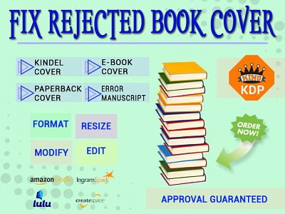 Fix rejected book cover