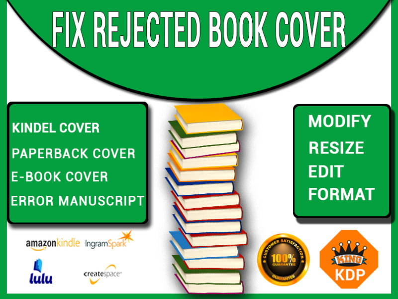 Fix Rejected Book Cover by King KDP on Dribbble