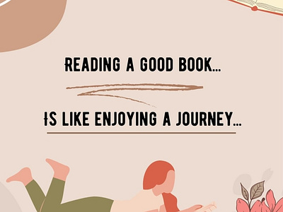 Reading a good book... Is like enjoy a journey... amazon kdp book cover book cover design branding cover design design fix error illustration logo