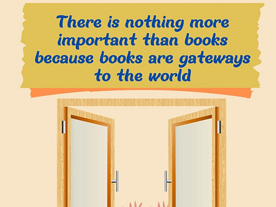 There is nothing more important than books.