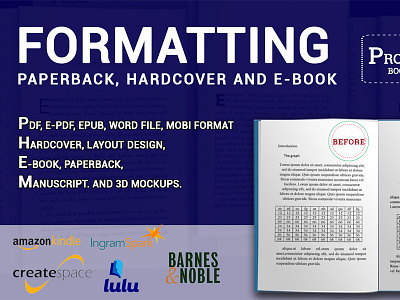 Book Formatting amazon kdp book cover book cover design branding cover design design fix error illustration logo