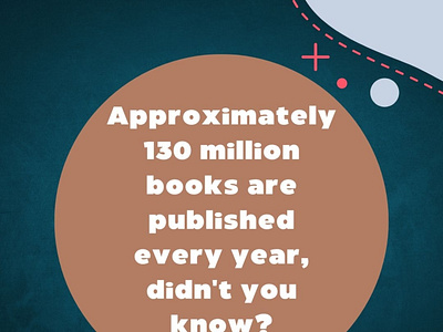 Approximately 130 million books are published every year, didn't amazon kdp book cover book cover design branding design fix error illustration logo